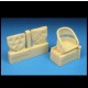 1/32 WNW Sopwith Camel Wicker Seat with Cushion (resin)