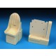 1/32 Spitfire Mk IX Seat w/Backpad & Armour for Revell kit #03927