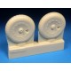 1/32 Fw 190A-6 thru A-9/F/D Mainwheels (Ribbed) for Hasegawa/Revell kits