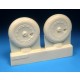 1/32 Fw 190A-6 thru A-9/F/D Mainwheels (Smooth) for Hasegawa/Revell kits