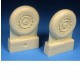 1/32 Ta 152H Main Wheels for Zokei-Mura/PCM Ta-152 kits