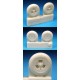 1/48 Supermarine Spitfire 3 Slot Wheels (Circumferential Tread) for most Spitfire kits