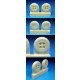 1/48 Hawker Tempest Main Wheels - Smooth Tread