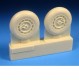 1/48 Ta 152H Main Wheels for Trimaster/Dragon/Zokei-Mura Ta-152 kits