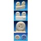 1/72 Supermarine Spitfire 3 Slot Wheels (Circumferential Tread)