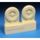 1/72 Fw 190A-1 thru A-5 Mainwheels for Hasegawa/Tamiya/Eduard kits