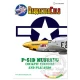 1/32 P-51D Mustang Cockpit Stencils and Placards