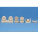 1/48 Northrop T-38 Talon Wheels Late for Wolfpack kits