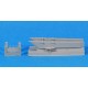 1/48 McDonnell Douglas F-4 Phantom Outer Pylons, Air Force Type for Zoukei Mura kits