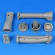 1/48 North American FJ-2 Fury Airframe Update Detail Set for Kitty Hawk kits