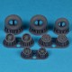 1/48 B-26K Counter Invader Wheels for ICM kits (3D printed)