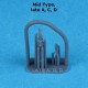 1/48 Lockheed F-104 Starfighter Stick and Throttle Mid for Kinetic kits