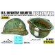 1/16 Vietnam War US Infantry Helmets