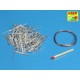 1/16 German Medium Tank PzKpfw.IV Ausf.H Vol.9B Track Link Pins for Trumpeter (200 pins)