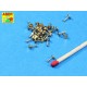 1/16 Turned Imitation of Hexagonal Bolts 1.55mm (x 30pcs)