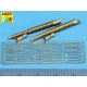 1/16 7.92mm Machine Gun ZB 37 Barrel set (2 barrels) for Panzer 38(t) for Panda Model