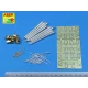1/200 HMS Rodney / Nelson Barrels Set (9x 405mm, 12x 152mm, 6x 102mm)