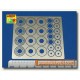 1/24 Standard Drilled Discs Brakes (Diameter: 14mm)