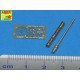1/25 Turned Barrel for German Machine Gun MG34 for all models