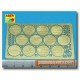 1/35 WWII German 200L Fuel Drum Covers (photo-etched parts)