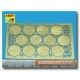 1/35 WWII German 200L Fuel Drum Covers (photo-etched parts)