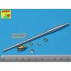1/35 88mm Barrel KwK 43/3 L/71 Early for German Tiger B Porsche Late, Serien Early... (for Tamiya) New Ver.