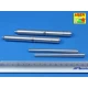 1/35 German 128mm L/61 Barrels for Anti-Aircraft 12.8cm FlaK 40 Zwilling for Takom kit