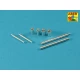 Armament for 1/35 Soviet KV-7 76mm (2pcs) & 45mm (2pcs)
