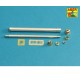 1/35 Tiger B Porsche Turret-late 8.8cm KwK 43/3 L/71 Gun Barrel for Hobby Boss kits