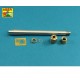 1/35 German E-100 Heavy Tank Krupp Turret 150mm Barrel w/Muzzle Brake for Trumpeter kits