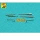 1/35 Sharotank Armament 2x 37mm Gun, 2x 12.7mm Machine Gun DShK M36 for MiniArt kits