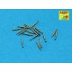 1/400 QF 2-pdr (40mm) Mark VIII "Pom-Pom" Barrels Set for Airfix/Heller kit (20pcs)