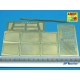 1/48 German Medium Tank PzKpfw.IV, Ausf.H/J Early Vol.5 Side Mesh Skirts set for Tamiya