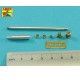 1/48 German King Tiger Porsche Turret 8.8cm KwK 43/3 L/71 Late (2 parts) Gun Barrel for Tamiya kits