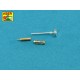Barrels for 1/48 20mm Oerlikon Anti Aircraft Gun for Tamiya Crusader Mk.III AA Tank kits