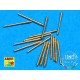 1/700 15.2cm Barrels for British Navy Ships: Nelson, Rodney (12pcs)