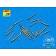 1/700 10.2cm Universal Barrels for Royal Navy Ships (20pcs)