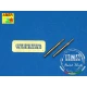 Barrels for 1/24 German Oerlikon 20mm Aircraft Machine Gun MG FF (2pcs)