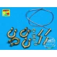 Shackles for 1/35 Russian Tanks KV-1, KV-2 &JS-2 (4pcs)