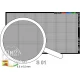 Photo-etched Net 0.5mm x 0.5mm (Net Dimension without frame: 75mm x 42mm)