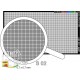Photo-etched Net 0.7mm x 0.7mm (Net Dimension without frame: 75mm x 42mm)