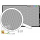 Photo-etched Net 1.8mm x 1.2mm (Net Dimension without frame: 75mm x 42mm)