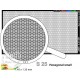 Net with Hexagonal Mesh 1.5mm x 1.4mm (Dimensions: 75mm x 42mm)