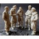 1/32 Luftwaffe Pilots in Mid-Late War Dress (5 figures)