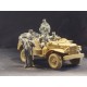 1/35 French Foreign Legion Command Car Crew in Algeria 1950's (5 Resin Figures)