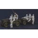 1/35 Mercenaries in Africa Set #3 (8 Resin Figures w/Optional Heads+Jeep Tarp)