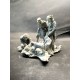 54mm Scale WWI French Trench Rescue Team (5 figures with dog and base)