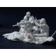 1/24 (75mm scale) WWI Turkish Maxim Crew (3 figures, Maxim MG & base)