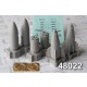 1/48 BETAB-500 Shp 500kg Concrete Piercing Bomb (2pcs)