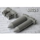1/48 RBK-500 BETAB, 500kg Cluster Bomb Loaded (2pcs) w/Concrete-Piercing Submunitions